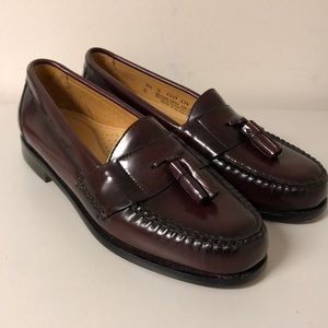 Bass Men’s Brown Leather Loafers Size 9.5 D